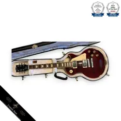 GIBSON LES PAUL SIGNATURE T ELECTRIC GUITAR WINE RED WITH HARD CASE 2013 MODEL