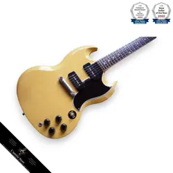 GIBSON CUSTOM SHOP SG SPECIAL VOS TV YELLOW ELECTRIC GUITAR