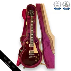 GIBSON LES PAUL STANDARD 1997 WINE RED ELECTRIC GUITAR MINOR WEAR
