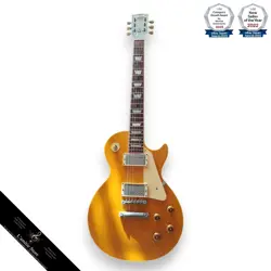 GIBSON 57 LEASH GOLD TOP REFINSHED LEMON DROP 1995 ELECTRIC GUITAR