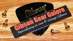 GIBSON LES PAUL TRUSS ROD COVER SCREW SET GOLD GUITAR PARTS PLATE SG ES PROJECT