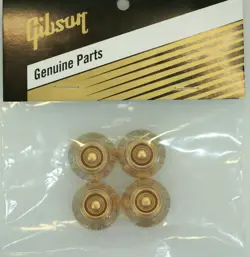 GIBSON GOLD TOP HAT KNOB SET LES PAUL GENUINE OEM REPLACEMENT PARTS