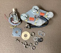 USA GIBSON LES PAUL 70S DELUXE POTS WIRING & 3 WAY TOGGLE SWITCH AMERICAN