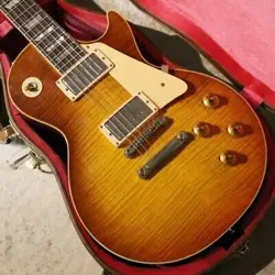 GIBSON CUSTOM SHOP DRIFTING RIPPLES! MURPHY LAB 1959 LES PAUL REISSUE LIGHT AGED