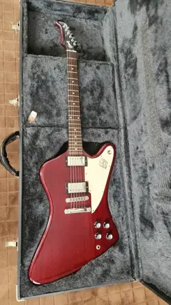ELECTRIC GUITAR GIBSON FIREBIRD STUDIO 2008 CHERRY RED S/N 005261321
