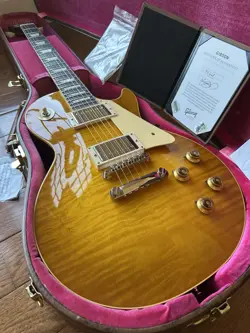2024 GIBSON CUSTOM SHOP LES PAUL STANDARD ‘59 R9 REISSUE - LEMON BURST