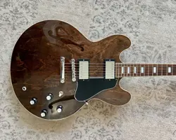 2024 GIBSON ES-335 ELECTRIC GUITAR 60'S BLOCK LIMITED EDITION - WALNUT