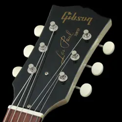 GIBSON CUSTOM SHOP HISTORIC COLLECTION 1958 LES PAUL JUNIOR DOUBLE CUT TV WHITE