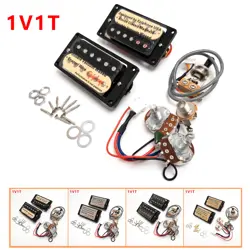 FOR GIBSON GUITAR HUMBUCKER PICKUP BRIDGE NECK PICKUP SET 1V1T WIRING HARNESS 2C