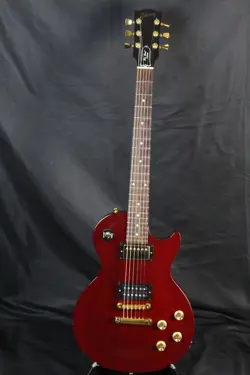 GIBSON THE PAUL 1997 - CHERRY RED MAHOGANY LES PAUL W/GOLD PARTS & ORIGINAL BAG