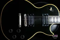 ELECTRIC GUITAR GIBSON LES PAUL CUSTOM 1991 BLACK