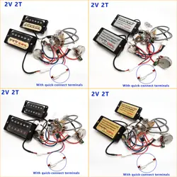 FOR GIBSON GUITAR HUMBUCKER PICKUPS WITH 2V2T WIRING 2C QUICK-CONNECT TERMINALS