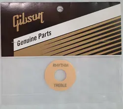 GIBSON LES PAUL SWITCH WASHER CREME SWITCHWASHER TOGGLE RING CREAM GENUINE PART