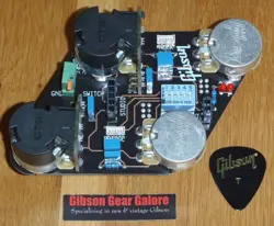 GIBSON LES PAUL POT CONTROL BOARD PUSH PULL HP GUITAR PARTS QUICK CONNECT STUDIO