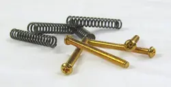 MOUNT KIT GIBSON® SPEC SCREWS/SPRINGS HUMBUCKER GOLD HARD TO FIND PART