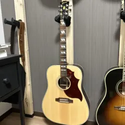 GIBSON HUMMINGBIRD STUDIO ROSE / ACOUSTIC GUITAR W/ ORIGINAL HC MADE IN USA