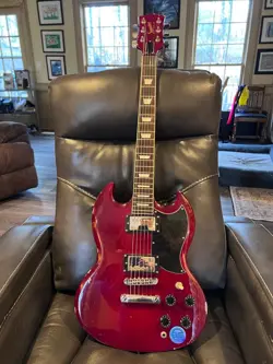 GIBSON / BALDWIN SG GUITAR (PROFESSIONALLY WORKED OVER-AWESOME)