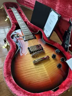 2024 GIBSON LES PAUL STANDARD AAA TOP - FIREBURST