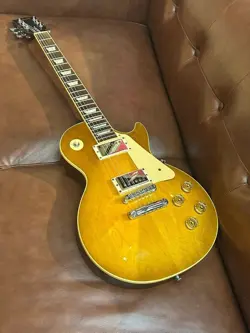 GIBSON LES PAUL STANDARD HONEY BURST MADE IN USA 1999 SOLID BODY ELECTRIC GUITAR