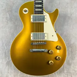 GIBSON CUSTOM SHOP '57 LES PAUL VOS 2014 - GOLDTOP DARKBACK