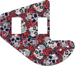 WD CUSTOM PICKGUARD FOR LEFT HAND GIBSON 1975-1983 RIPPER BASS #GS01 DIA DE M...