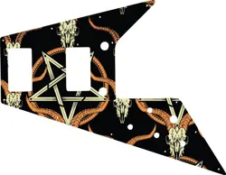 WD CUSTOM PICKGUARD FOR LEFT HAND GIBSON 1989-2018 FLYING V '67 REISSUE #GOC0...