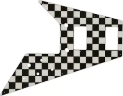 WD CUSTOM PICKGUARD FOR GIBSON 1989-2018 FLYING V '67 REISSUE #CK01 CHECKERBO...