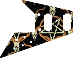 WD CUSTOM PICKGUARD FOR GIBSON 2020 ORIGINAL COLLECTION 70S FLYING V #GOC01 O...