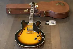 2004 GIBSON ES-345 STEREO SEMI-HOLLOW ELECTRIC GUITAR SUNBURST + OHSC