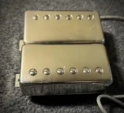 VINTAGE GIBSON TIM SHAW HUMBUCKER PICKUP SET ~ PAT# 2.737.842
