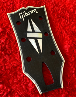 1970'S NOS GIBSON LES PAUL CUSTOM SPLIT DIAMOND HEADSTOCK OVERLAY NORLIN ERA