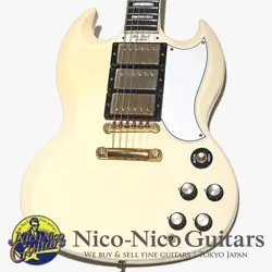 GIBSON CUSTOM SHOP 2016 SG CUSTOM STOP VOS WHITE