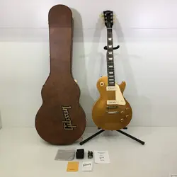 USED HI 91 GIBSON LES PAUL STANDARD P-90 GOLD TOP ELECTRIC GUITAR NO.RG2143