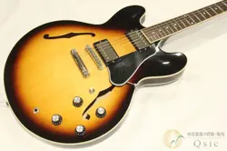 GIBSON ES-335 VINTAGE BURST DOT GLOSS MADE IN 2020 TRACKING NUMBER