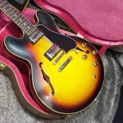 GIBSON CUSTOM SHOP 1959 ES-335 REISSUE GUITAR VINTAGE BURST - USED