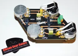 GIBSON LES PAUL POT CONTROL BOARD STUDIO LEFTY PUSH PULL GUITAR PARTS QUICK CON