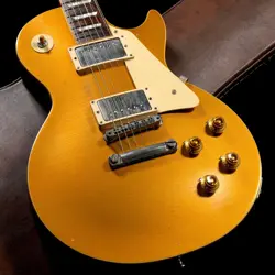 GIBSON CUSTOM SHOP TRUE HISTORIC 1957 LES PAUL REISSUE GOLD TOP TOM MURPHY AGED