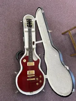 GIBSON LES PAUL JUNIOR SPECIAL PLUS TRANSLUCENT RED