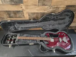 2006 GIBSON SG REISSUE BASS WITH OHSC. 8.5LB