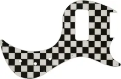 WD CUSTOM PICKGUARD FOR GIBSON 5 STRING EB5 BASS #CK01 CHECKERBOARD GRAPHIC