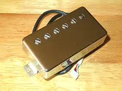 GIBSON 2024 USA NICKEL BURSTBUCKER PRO QUICK CONNECT HUMBUCKER NECK PICKUP