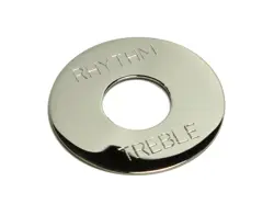 TOGGLE SWITCH RING PLATE NICKEL PLATED BRASS FOR GIBSON LES PAUL