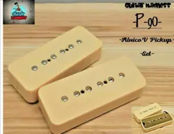 G.M. P-90 SOAP BAR PICKUP SET CREAM ALNICO 5 FOR GIBSON, EPIPHONE ®