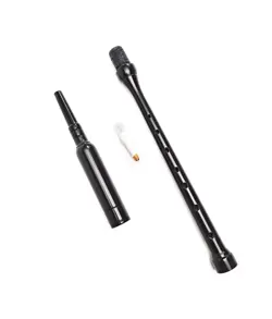 GIBSON REGULAR LENGTH POLY PRACTICE CHANTER, PLASTIC, BLACK, NEW IN BOX