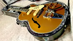EPIPHONE BY GIBSON SCOTTY MOORE ES-295 GOLD NITROCELLULOSE LACQUER GUITAR 
