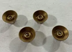 HAT KNOBS GOLD