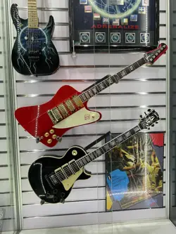 STEVE CLARK DEF LEPPARD TRIPLE 3 PICKUP HUM WITH KAHLER REAL GIBSON FIREBIRD