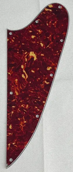RED TORTOISE 4-PLY FOR GIBSON FIREBIRD BLANK SCRATCH PLATE GUITAR PICKGUARD