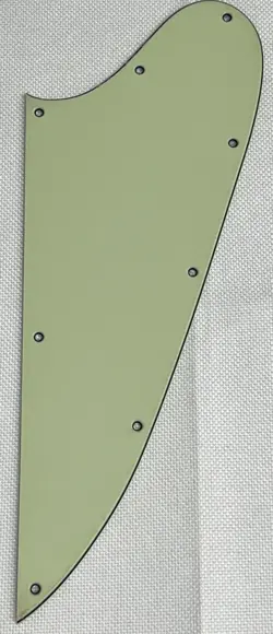 VINTAGE GREEN 3-PLY FOR GIBSON FIREBIRD BLANK SCRATCH PLATE GUITAR PICKGUARD
