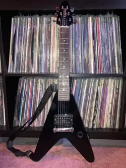 EPIPHONE BY GIBSON MINI VEEWEE FLYING V ELECTRIC GUITAR